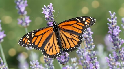  Orange colour butterfly 