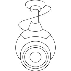 Cctv Security Icon
