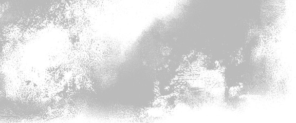 Vector white grunge wall texture for background, wet concrete wall, stain on white concrete wall texture background.