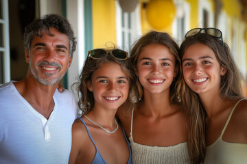 Fototapeta premium Portuguese Family
