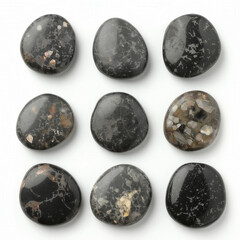 Spa Stones Isolated