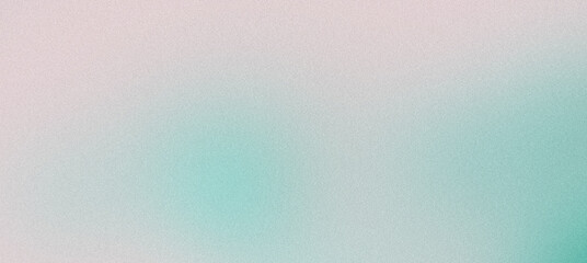 Naklejka premium Grainy texture is fading from pink to green, creating a subtle gradient background
