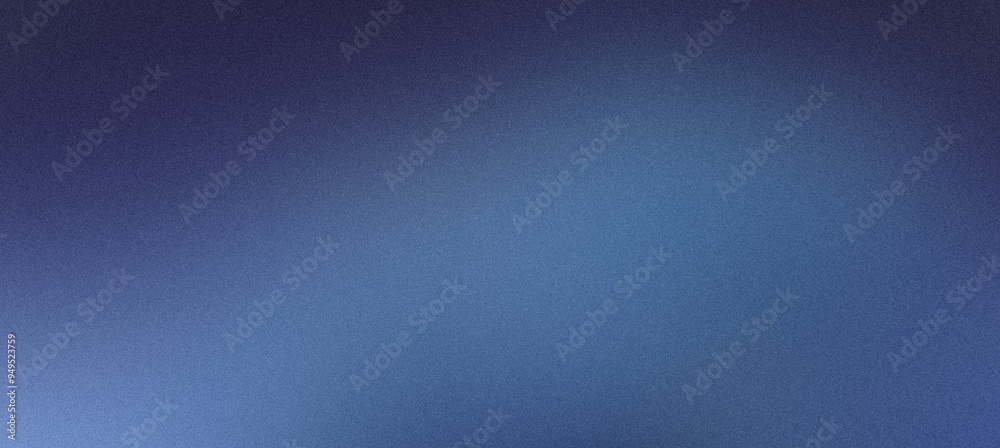 Poster blue gradient abstract background with a textured, grainy effect