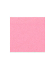 Square sticky note with shadow. Pink color