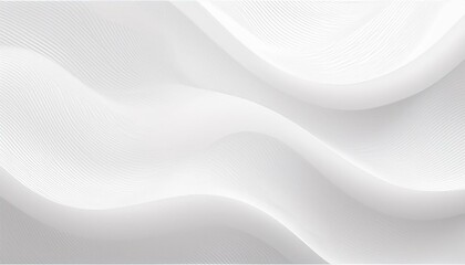Obraz premium Abstract white wave background. White wave abstract or rippled water texture background. White silver geometric universal background for business presentation. smooth white background