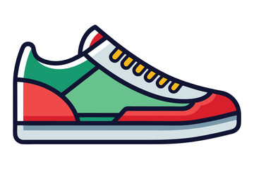 unique shoes and  boots icon vector illustration 