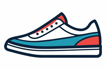 unique shoes and  boots icon vector illustration 