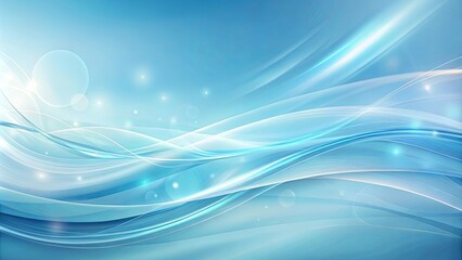 Abstract light blue background with soft gradients and flowing shapes