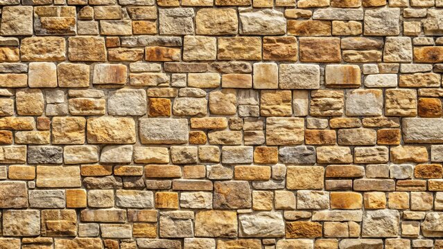Seamless ashlar old stone wall texture background perfect for architectural projects