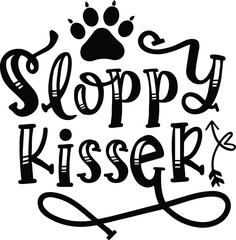 Obraz premium Sloppy kisser