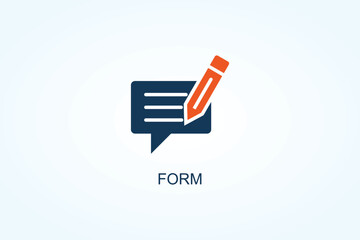 Form Vector  Or Logo Sign Symbol Illustration