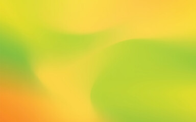 modern gradients mesh yellow, orange and green color background