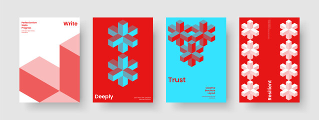 Creative Report Design. Geometric Flyer Layout. Isolated Business Presentation Template. Banner. Brochure. Poster. Book Cover. Background. Magazine. Leaflet. Notebook. Advertising. Pamphlet