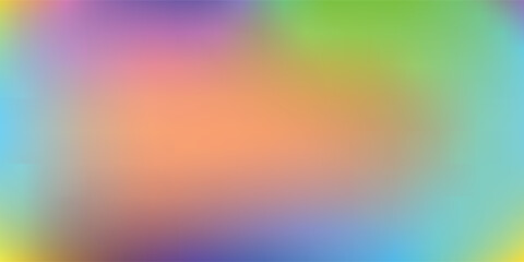 Abstract gradient rainbow color or light colorful background.