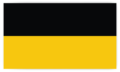  Austrian Empire flag. The correct proportions and color