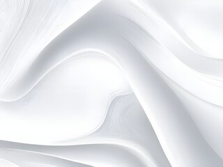 Obraz premium Abstract white wave overlay background 