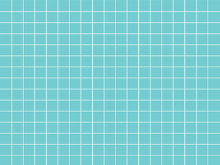 grid square graph line full page on light blue paper background