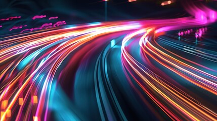 light trail pattern wallpaper