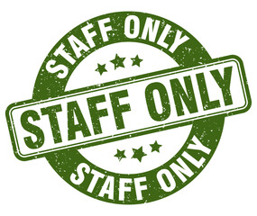 STAFF ONLY