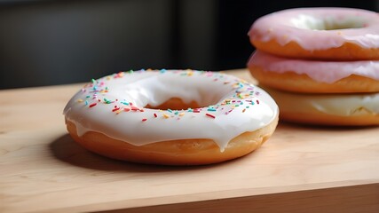 donut with sprinkles