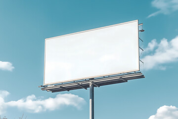 Fototapeta premium Outdoor Building Billboard Mockup Template
