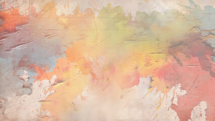 Fototapeta premium Colorful Paint Plaster. Grunge Wall Background