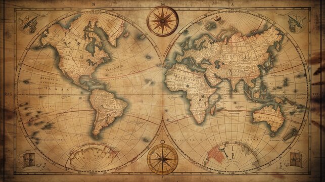 ancient map wallpaper