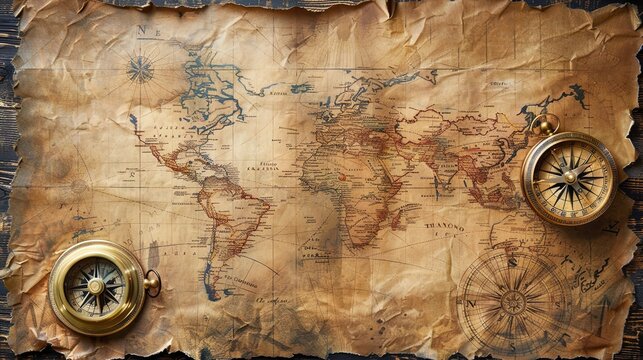 ancient map wallpaper