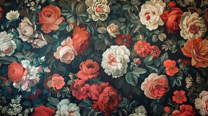 flower pattern wallpaper