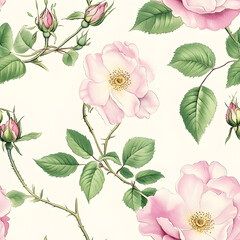 Beautiful seamless floral patterns for fabric and wallpaper, vintage floral patterns, seamless botanical patterns, colorful seamless floral backgrounds for fabric printing