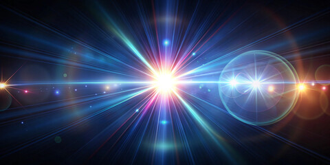 Abstract Light Prompt: Create an Abstract Scene of Light and Color