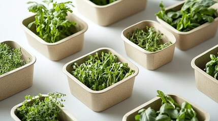 Many retail brands are switching to biodegradable materials to replace single-use plastics.