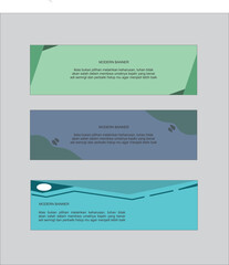 Modern Banner vector