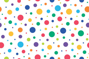 polka dot seamless pattern. background, vector