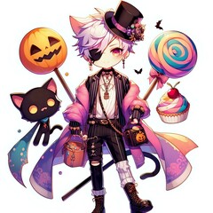 Whimsical Halloween Candyland