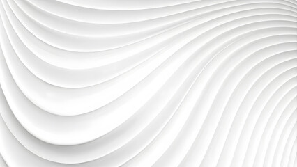 Minimalist White wave quality modern abstract background design. for website, banner, poster, brochure