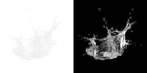 PNG Water splash transparent background effect