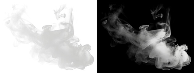 PNG Abstract white smoke art