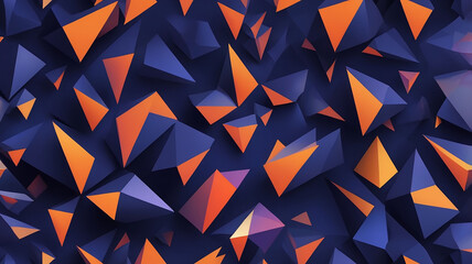 Naklejka premium angular shapes in a prism-like pattern