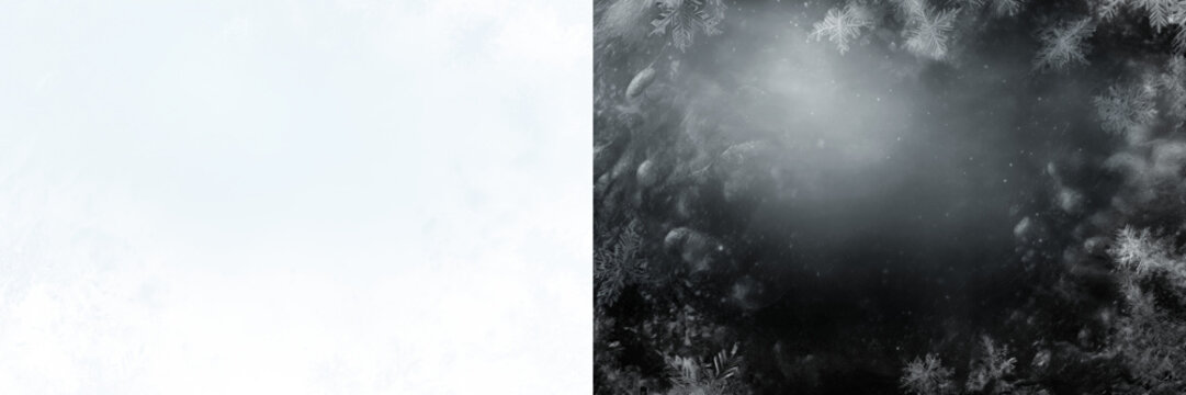PNG Wintery frost texture backgrounds