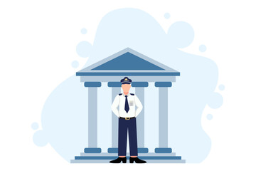 Labour Day Flat Design Illustration