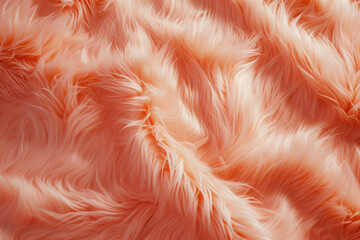 soft peach fur texture background.


