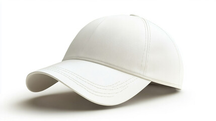 Fototapeta premium Blank cap mockup on blank background. Cap mockup.