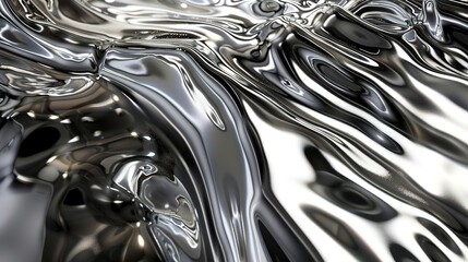 liquid metallic texture wallpaper