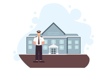 Labour Day Flat Design Illustration