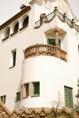 Building pattern in Barcelona