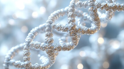 Abstract DNA Structure