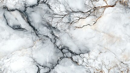 Elegant light marble close-up: vibrant colors and intricate textures blend seamlessly, capturing the essence of luxury and sophistication for a stunning desktop backdrop