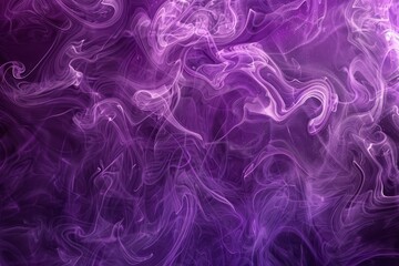 Obraz premium Abstract purple smoke texture creating swirling patterns, Swirling, abstract purple patterns overlaying each other