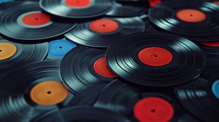 retro vinyl record wallpaper